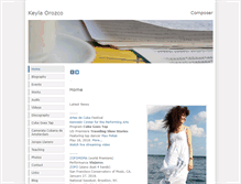 Tablet Screenshot of keylaorozco.com